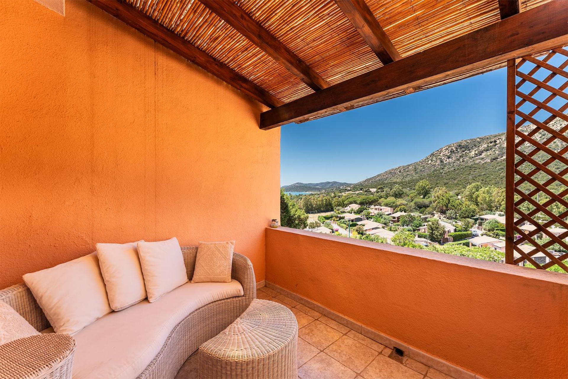 Villa Perdalonga, Vista Mare Sea View Tuerredda Teulada Buitenkant foto